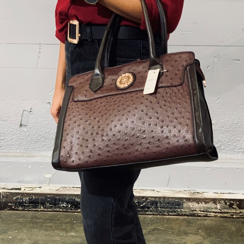 Women's Tote Shoulder Bag (brown)